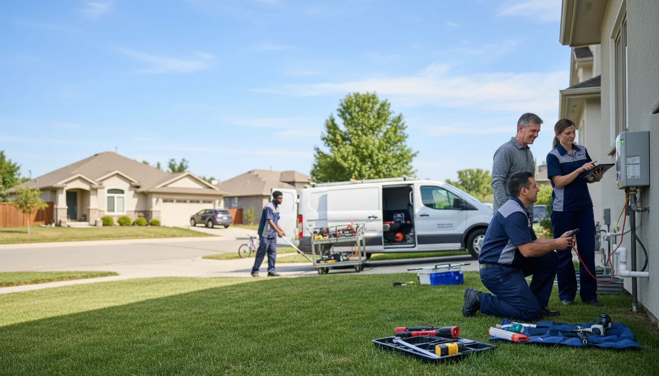 Tankless water heater service in Midkiff, TX